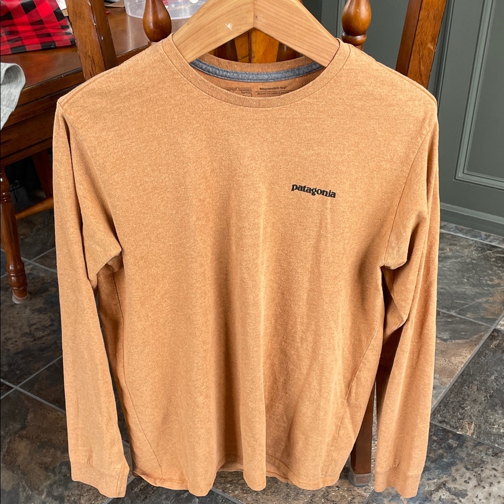 Patagonia Men's Brown Long Sleeve Tee